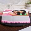 A Mothers Day Photo Cake- Side View