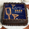 New Year 2022 Poster Cake