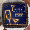 New Year 2022 Poster Cake