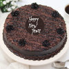 New Year Chocolate Truffle Cake