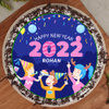 New Year Poster Cake