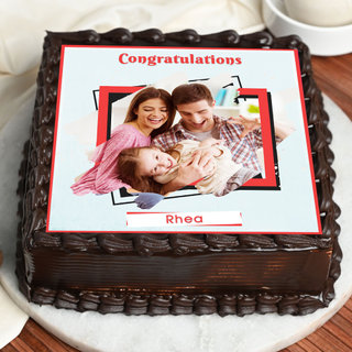 One And Only - A Congratulations Photo Cake