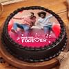 Personalized Friendship Day Photo Cake