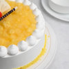 Zoomed View of Pineapple Classique - A Pineapple Cake