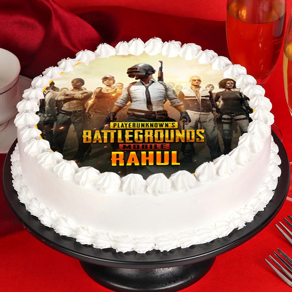 PlayerUnknown Battlegrounds Poster Cake