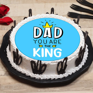 Poster Cake for Dad