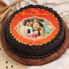 Personalised Raksha Bandhan Cake & Rakhi