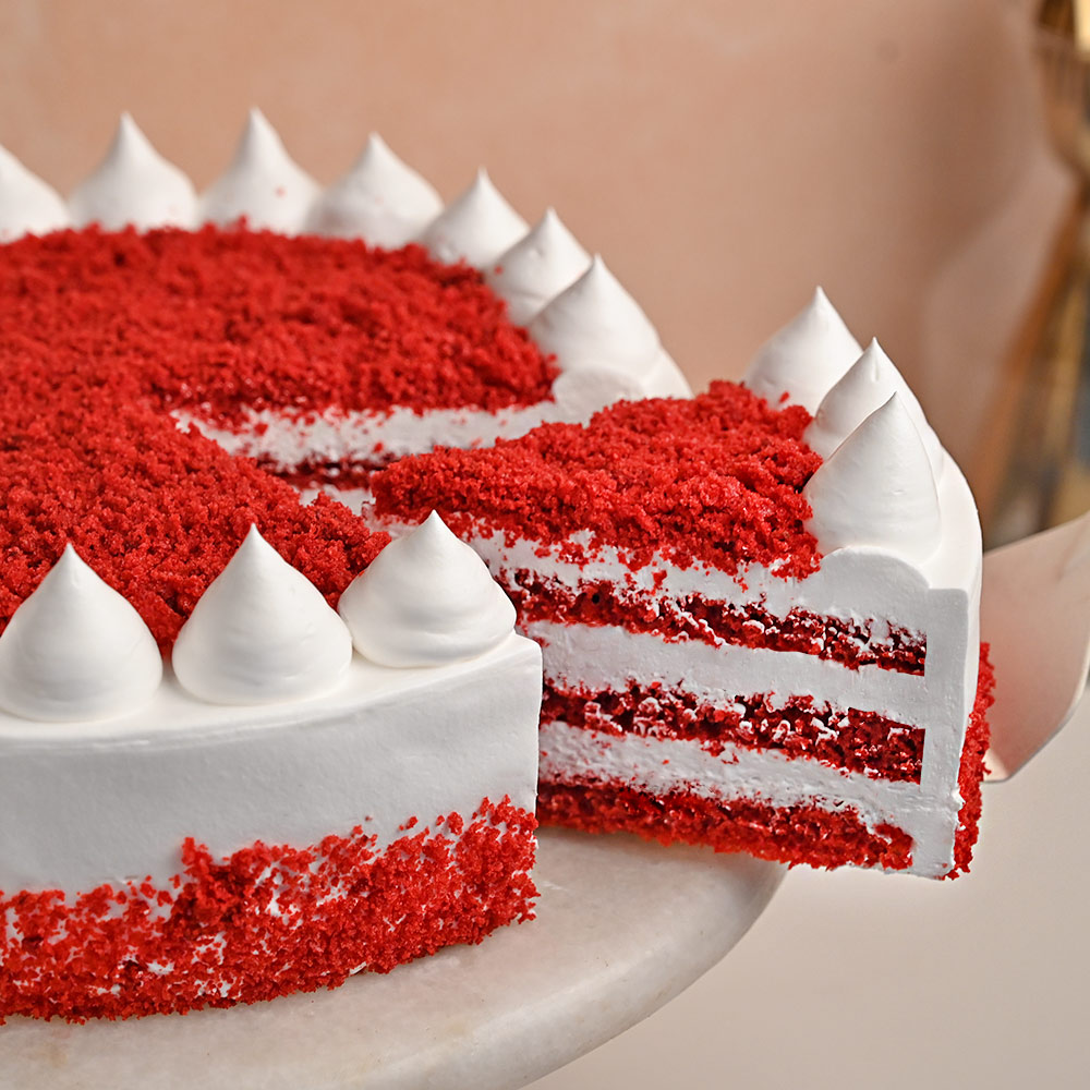 Buy Red Velvet Cream Cake -Red Infatuation