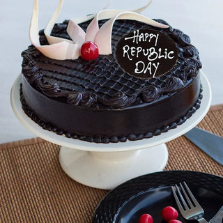 Republic Day Chocolate Cake