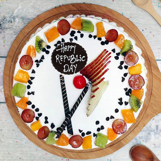 Republic Day Fruit Cake