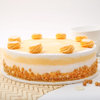 Side View of Swirl Butterscotch Cake