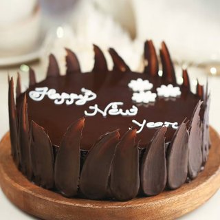 Chocolate Cake for New Year 2022