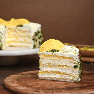Slice of Relish Rasmalai Cake