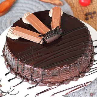 Chocolate Truffle Kitkat cake
