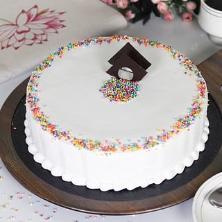 Sprinkled Adventure - A Vanilla Cake