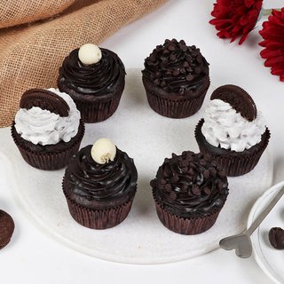 Set Of 6 Oreo Cup Cakes