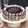 Chocolate Overdosed Snickers Cake