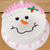 Snowman Treat - A Delicious Cake