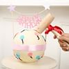 Sphere Pineapple Pinata Cake with Hammer