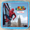 Spiderman Themed Birthday Photo Cake- Zoomed View