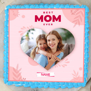 Square Mothers Day Cake