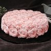 Front View of Strawberry Rose Cake
