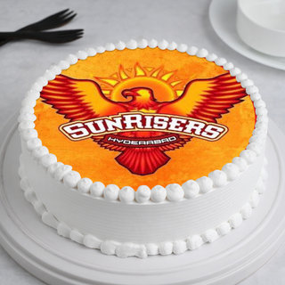 Sunrisers Hyderabad Poster Cake