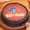 Tom And Jerry Poster Chocolate Cake