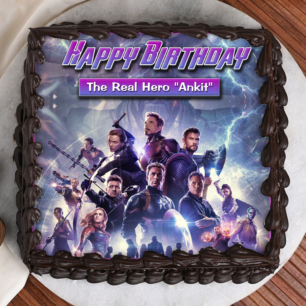 Top more than 79 avengers cake print best - awesomeenglish.edu.vn