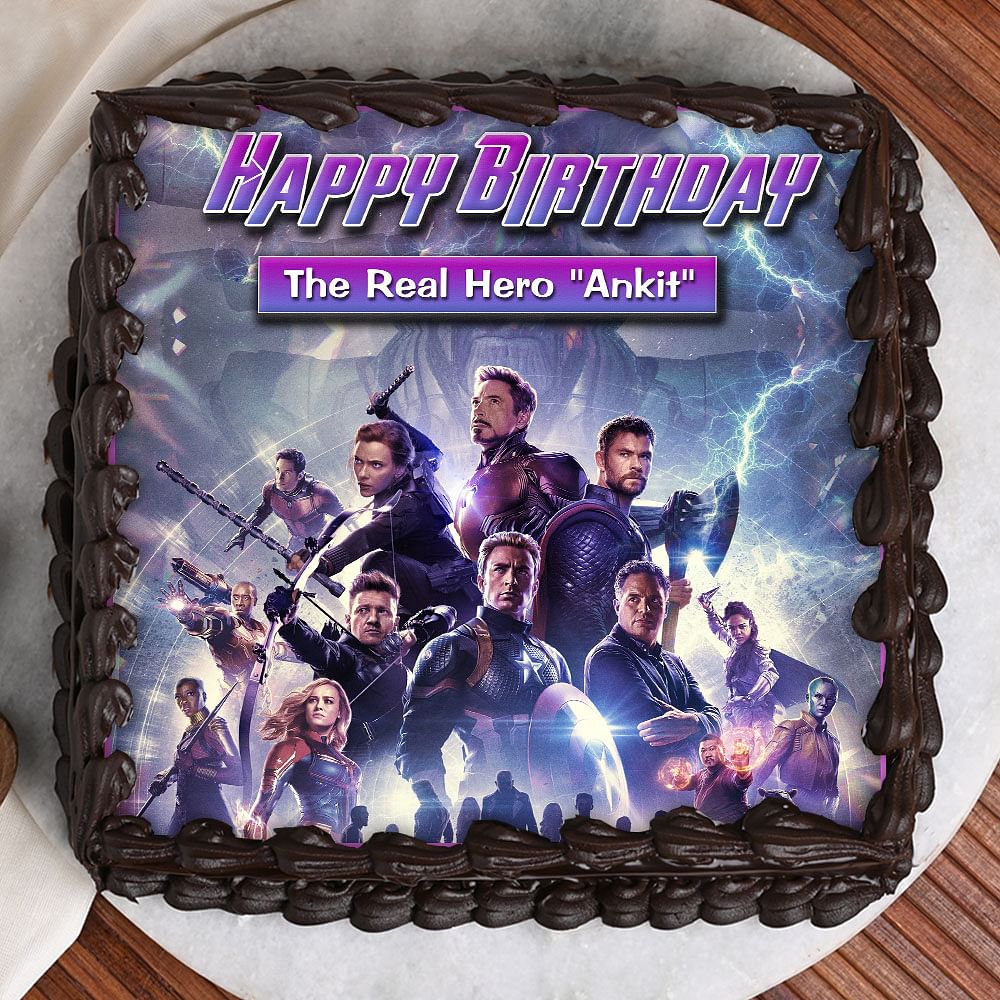 Avenger Cakes Online | Order Avenger Cake for Kids Birthday