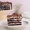 Sliced View of Choco Black Forest Cake