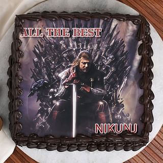 Game Of Thrones Cake- Top View
