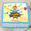 Joyeux Gateau - Square Cartoon Cake for Kids