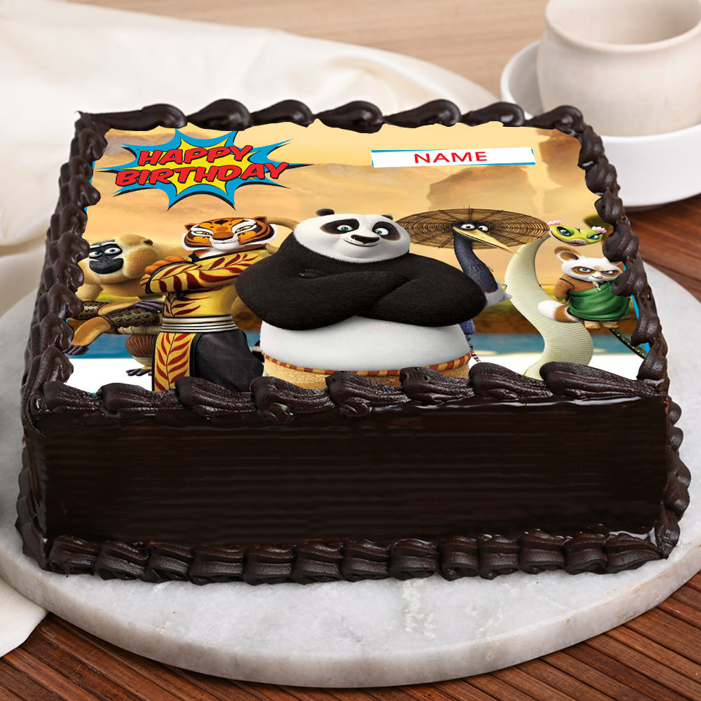 Kung Fu Panda Cake Topper - Itty Bitty Cake Toppers