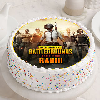 PlayerUnknown Battlegrounds Poster Cake