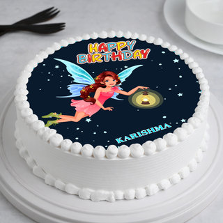 Fairy Barbie Birthday Cake