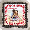 Top View of Anniversary Cake Online