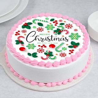 Santa Squad Christmas Cake