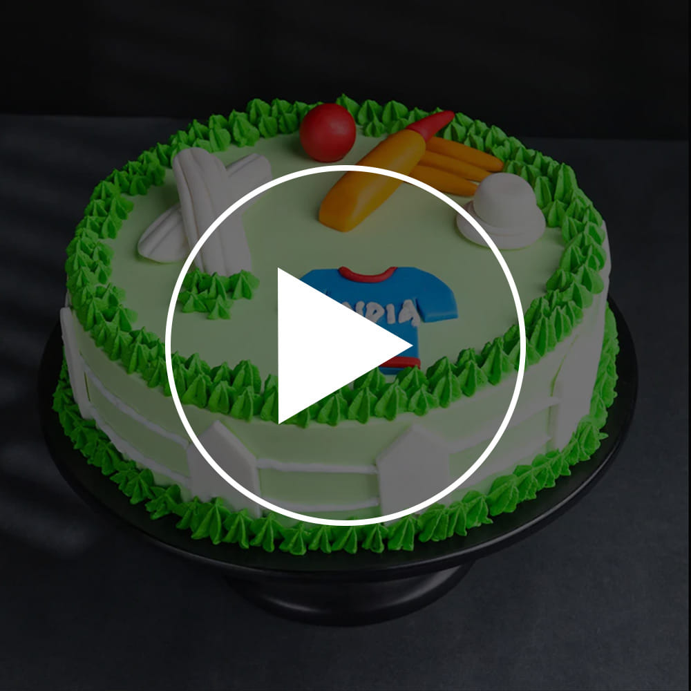 Cricket Wonder Theme Cake