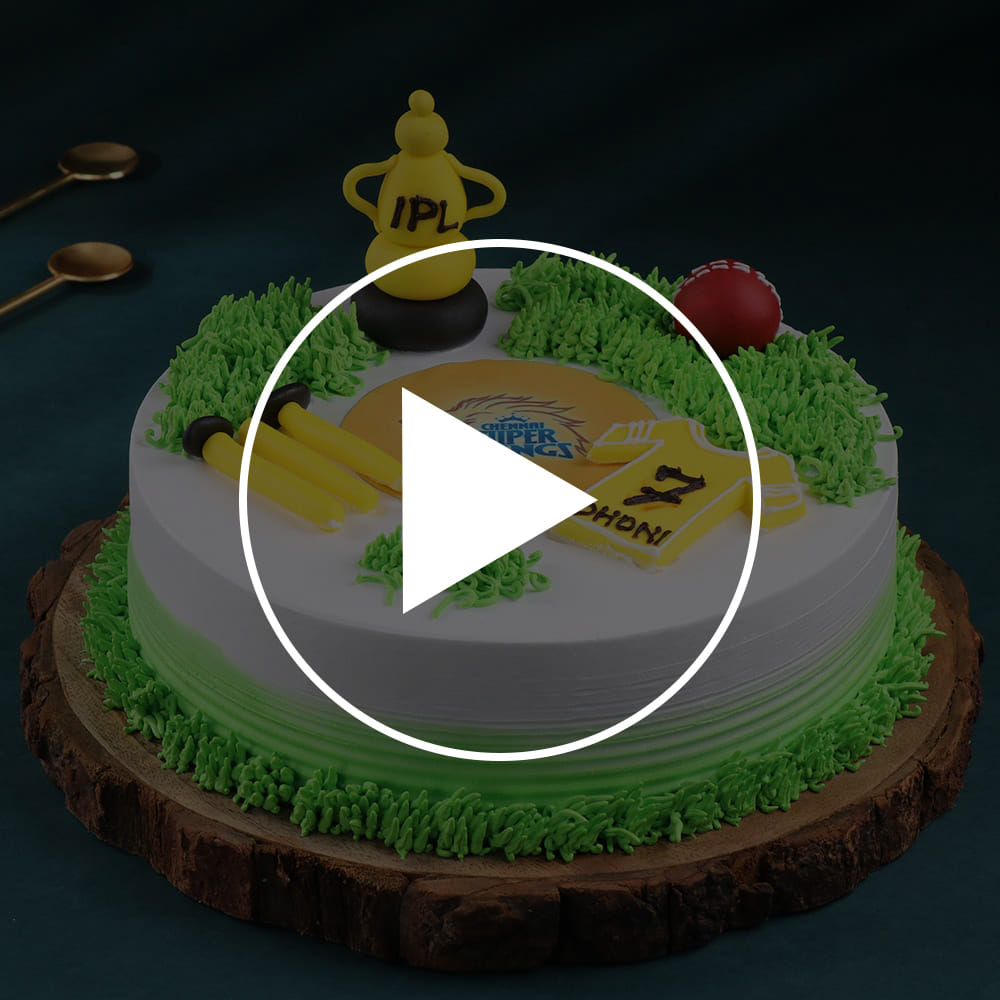 Thala For A Reason IPL Cake