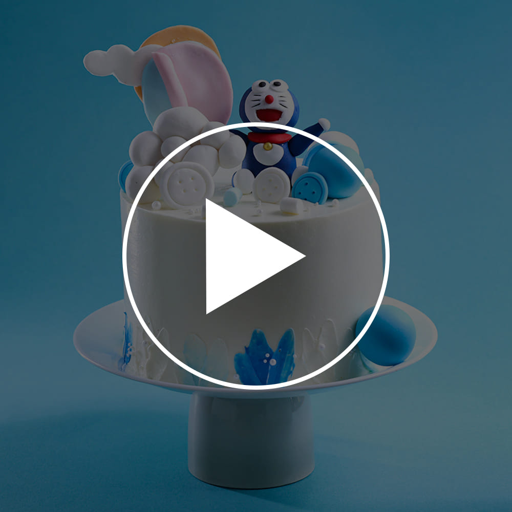 Doraemon in the Sky Cake