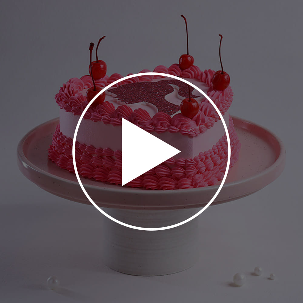 Blushing Beauty Barbie Cake