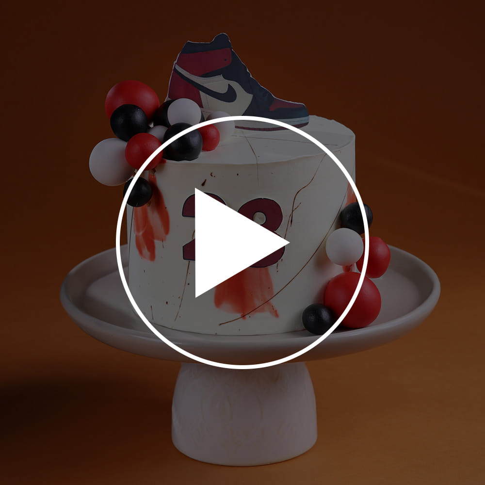 Sneaker Swag Theme Cake