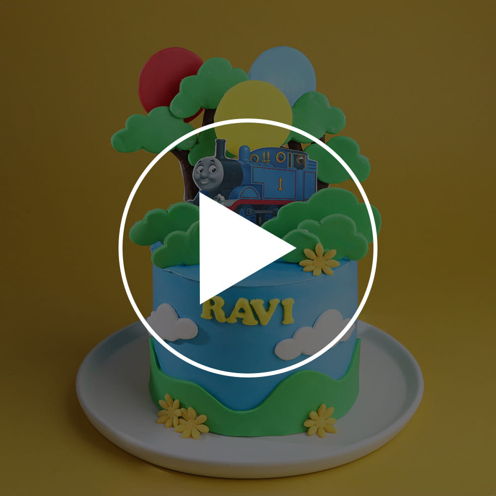 Thomas Train Celebration Cake