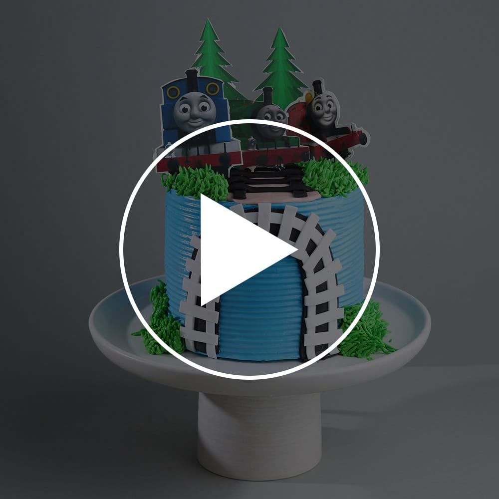 Thomas Train Party Express Cake