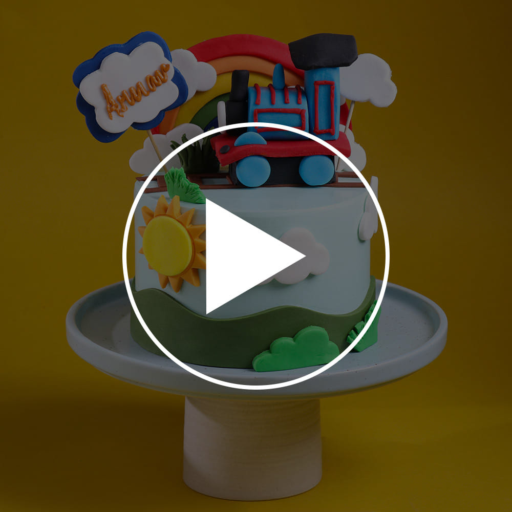 Thomas Train Happy Ride Cake