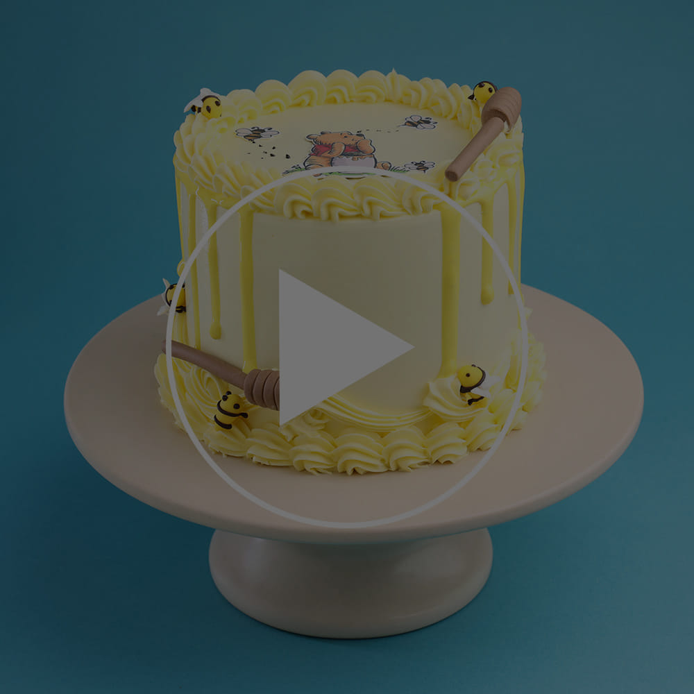 Winnie The Pooh Bear Cake