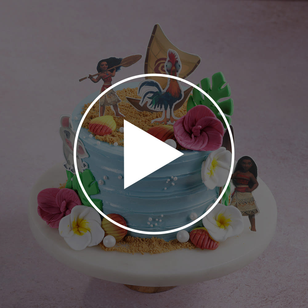 Moana Tropical Cake