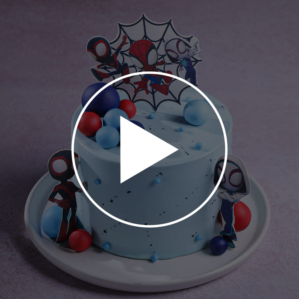 Spiderman Amazing Squad Cake