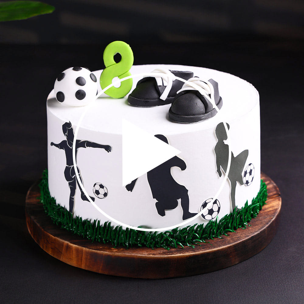 Super Kick Football Cake